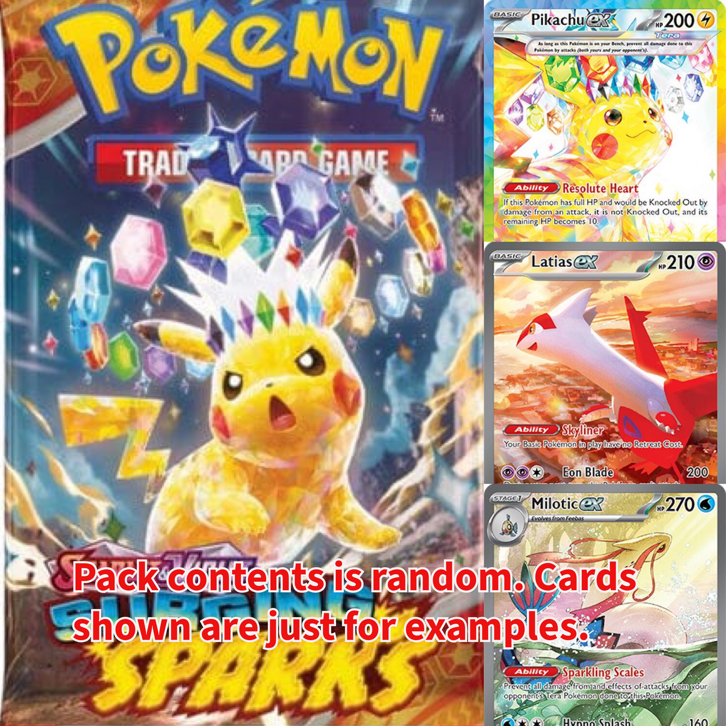 Surging Sparks Booster Pack