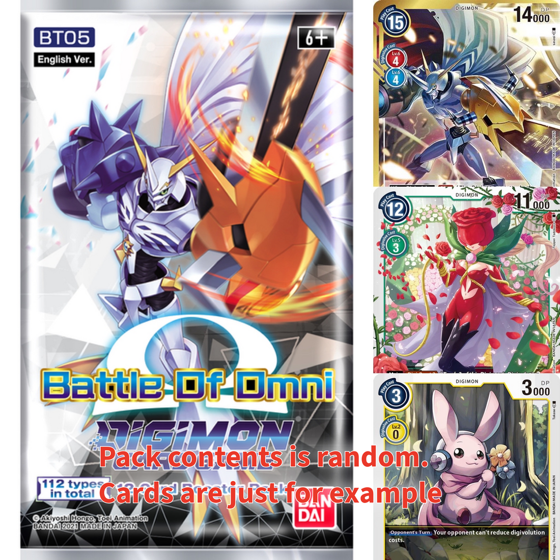 Digimon Battle Of Omni Booster Pack