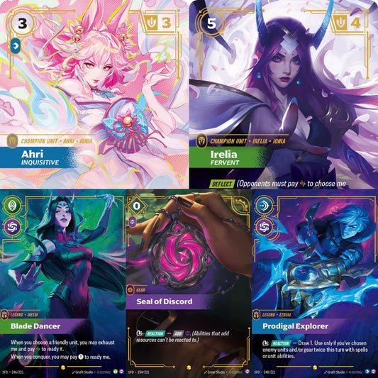 Riftbound League of Legends Spiritforged Booster Pack