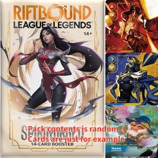 Riftbound League of Legends Spiritforged Booster Box
