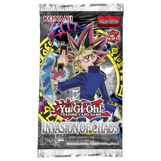 Yu-Gi-Oh Invasion Of Chaos Booster Pack