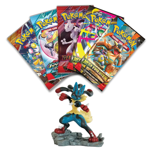 Mega Evolution Lucario Figure Collection