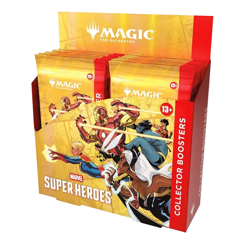 Magic The Gathering Marvel Super Heroes Collectors Booster Box