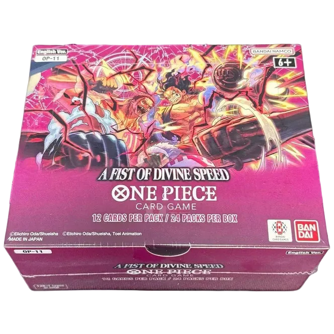 One Piece A Fist Of Divine Speed Booster Box - OP11