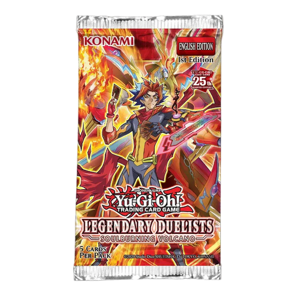 YuGiOh Soul Burning Volcano Booster Pack