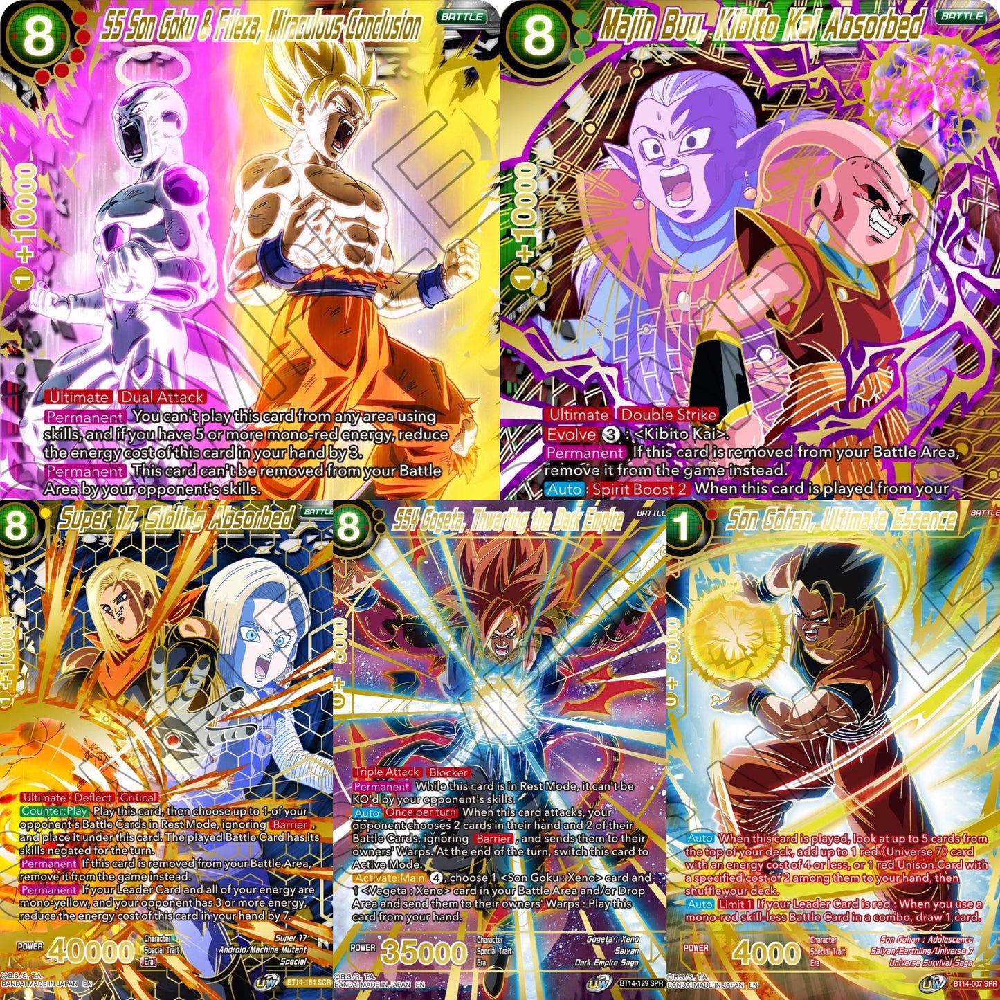 Dragon Ball Super Cross Spirits Booster Pack