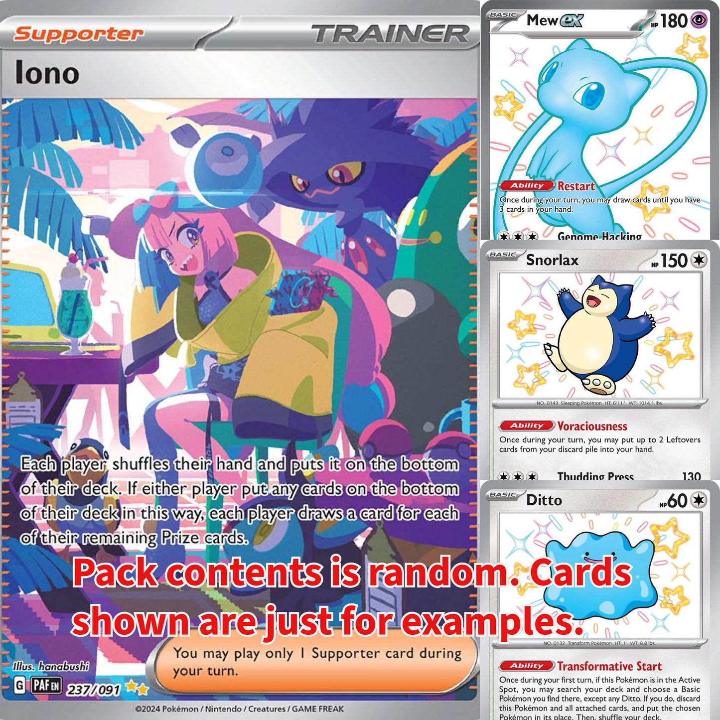 Paldean Fates Booster Pack