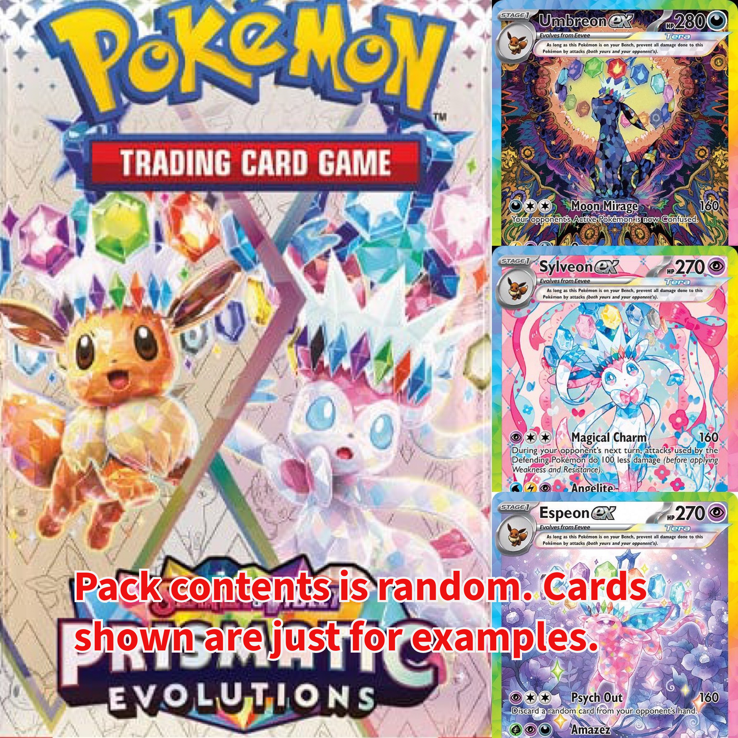 Prismatic Evolutions Booster Pack