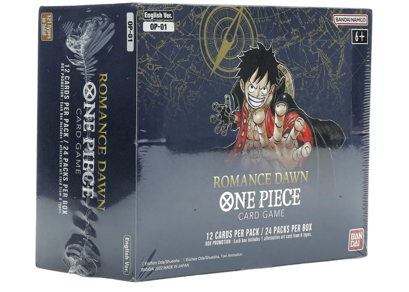 japanese romance dawn booster box One Piece 5 Box Set One Piece TCG Booster Boxes OP-01 To OP-05 One Piece Romance Dawn Box topper cards also included One Piece Booster Box Japanese