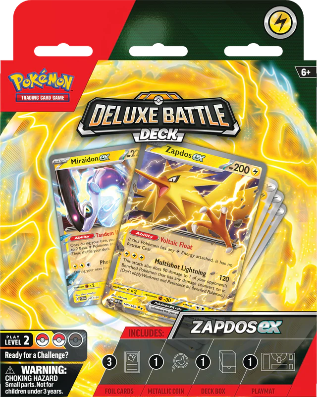 Deluxe Battle Decks: Ninetales/Zapdos Ex