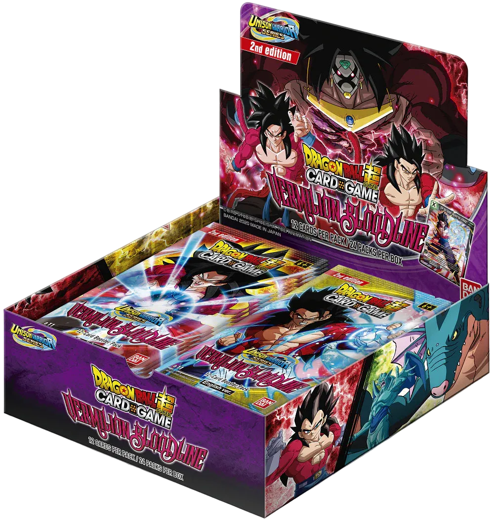 Dragon Ball Super Vermillion Bloodline Booster Box