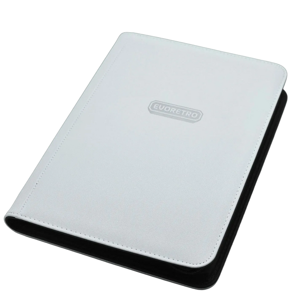 Evo Retro Trading Card Binder - WHITE