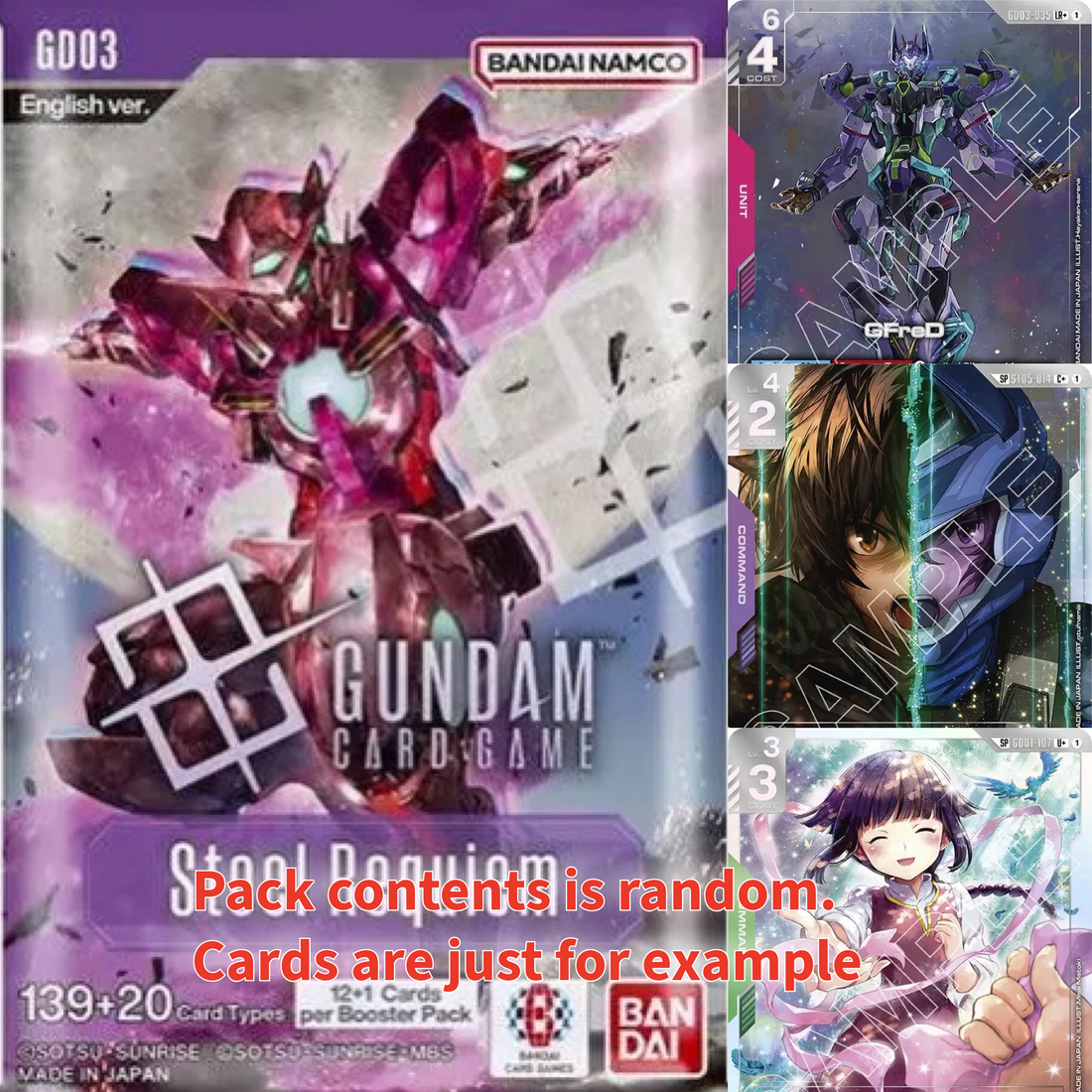 Gundam Steel Requiem Booster Pack