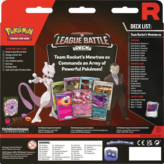 Mewtwo Ex Battle Deck