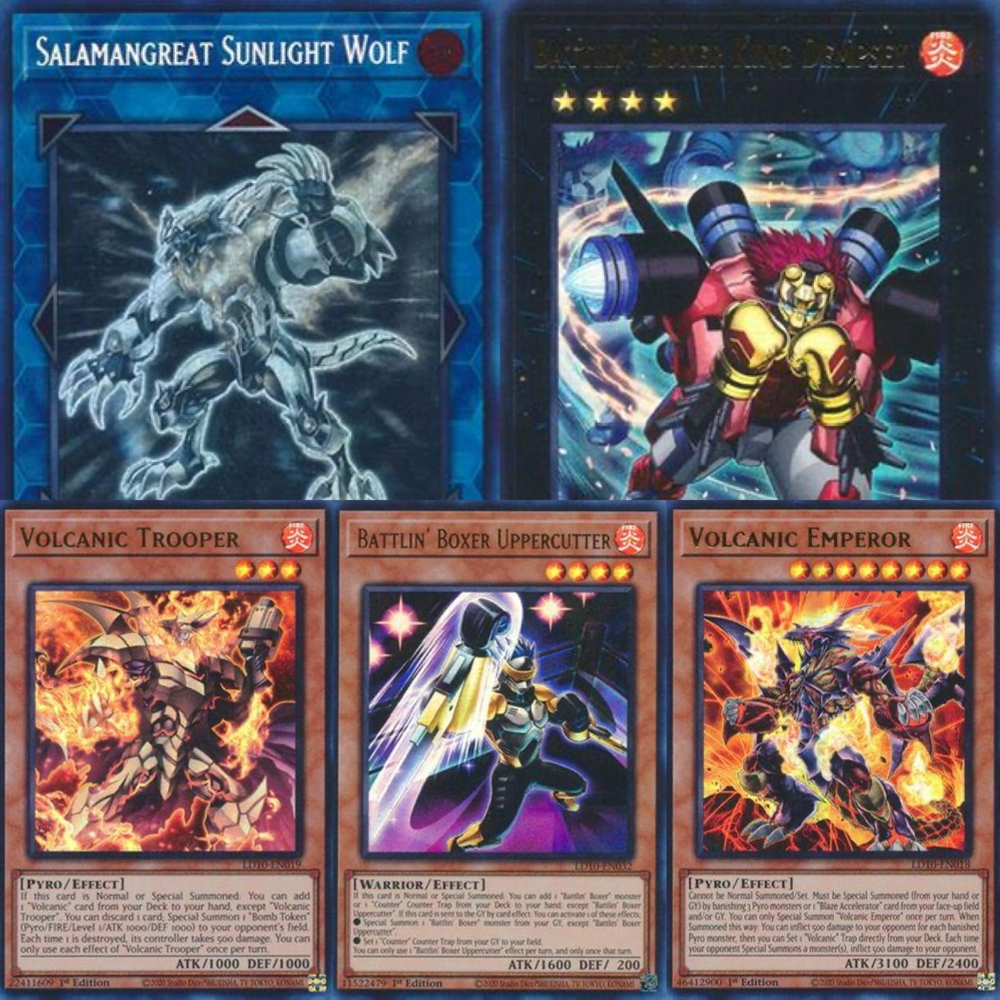 YuGiOh Soul Burning Volcano Booster Box