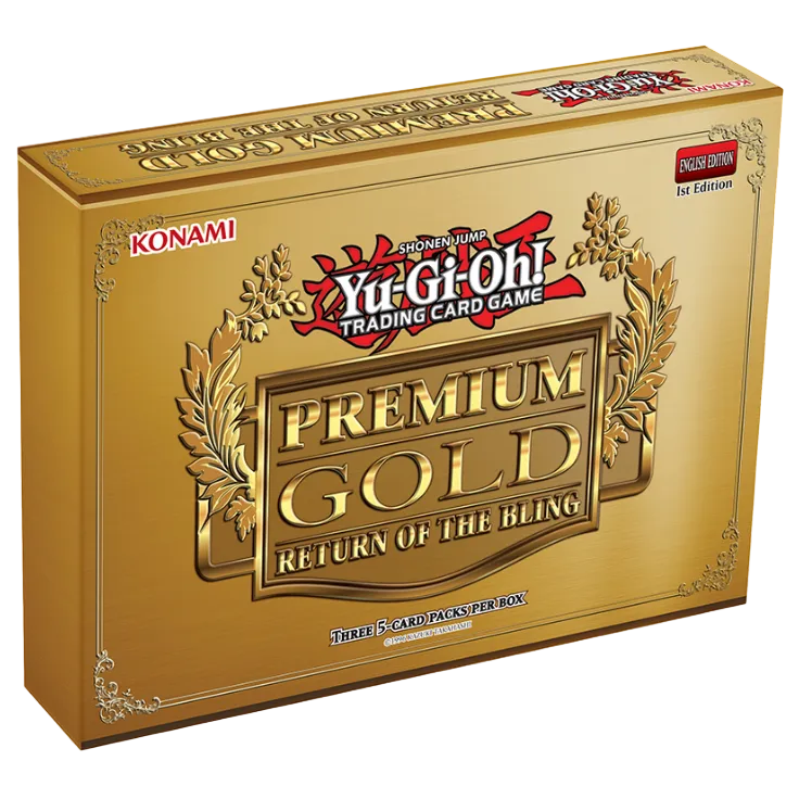 YuGiOh 2015 Premium Gold Return To Bling Booster Box