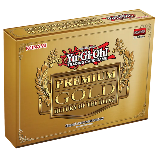 YuGiOh 2015 Premium Gold Return To Bling Booster Box