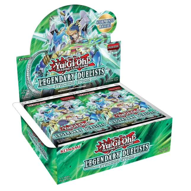 YuGiOh Synchro Storm Booster Box