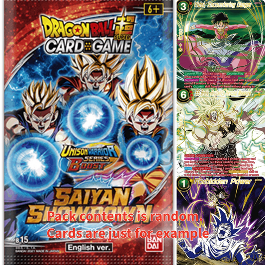 Dragon Ball Super Saiyan Showdown Booster Pack