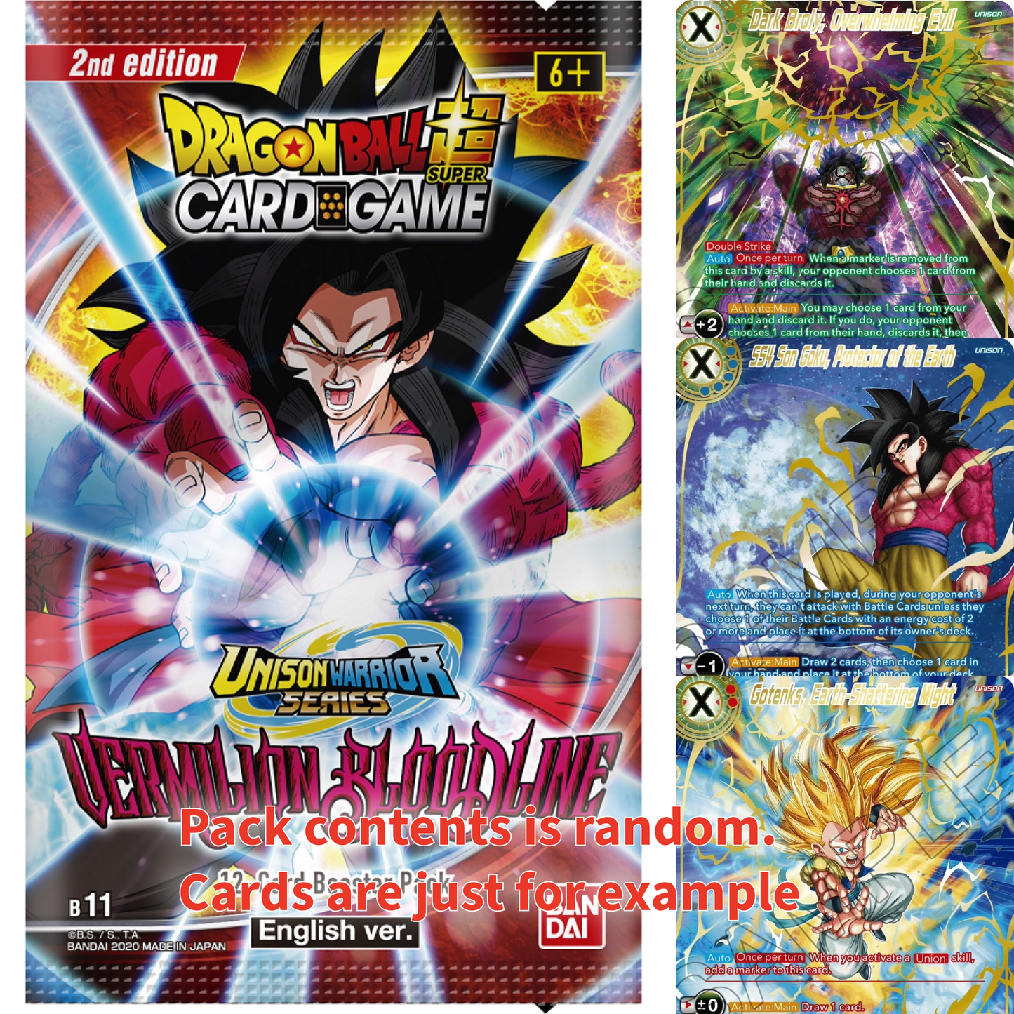 Dragon Ball Super Vermillion Bloodline Booster Box