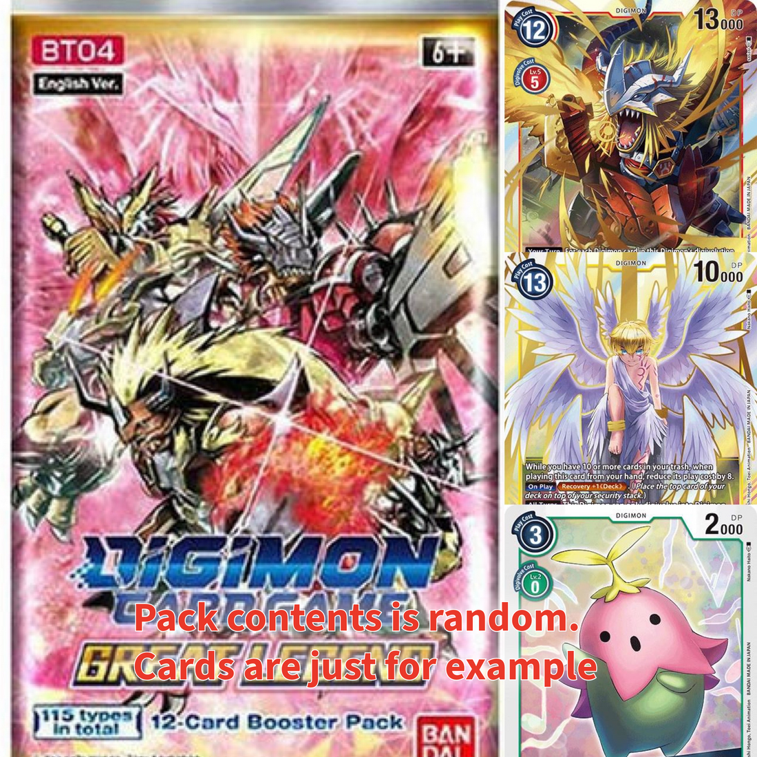 Digimon Great Legend Booster Pack