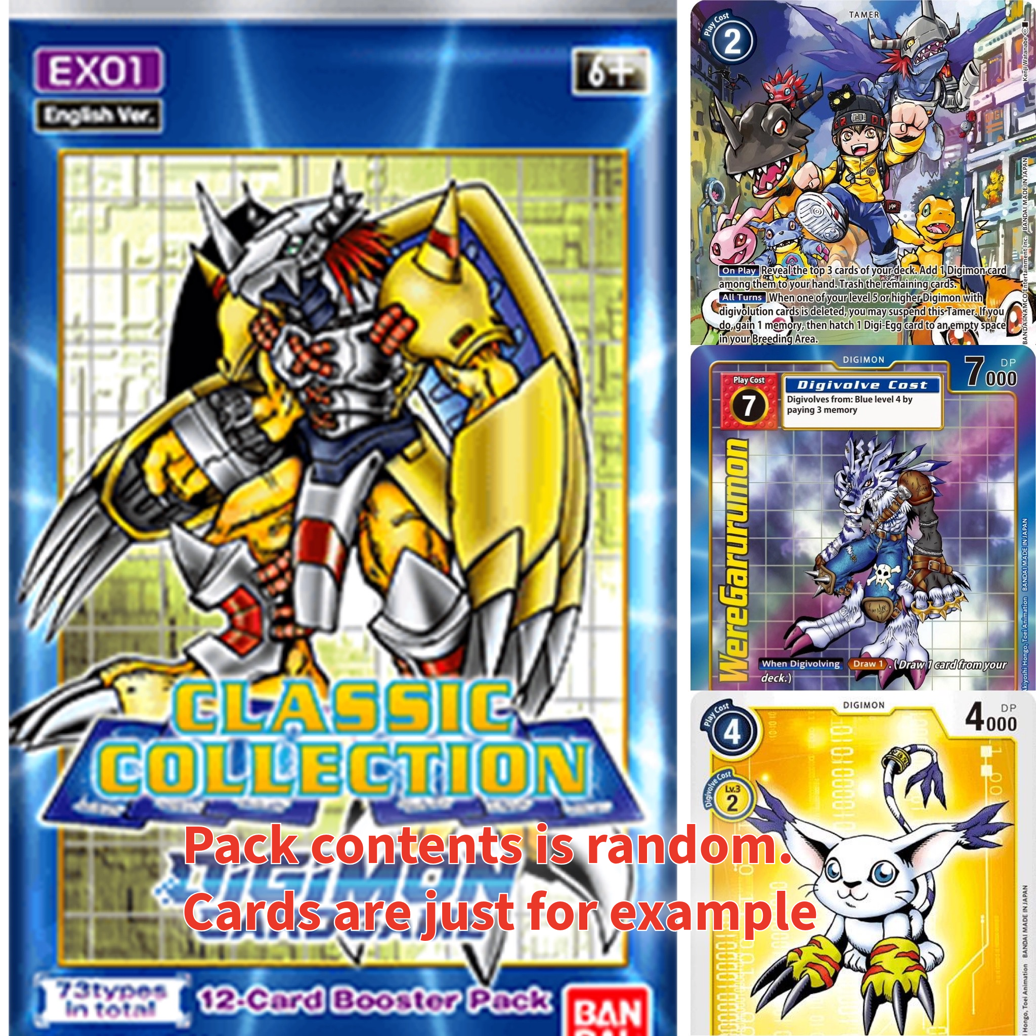 Digimon Classic Collection Booster Pack