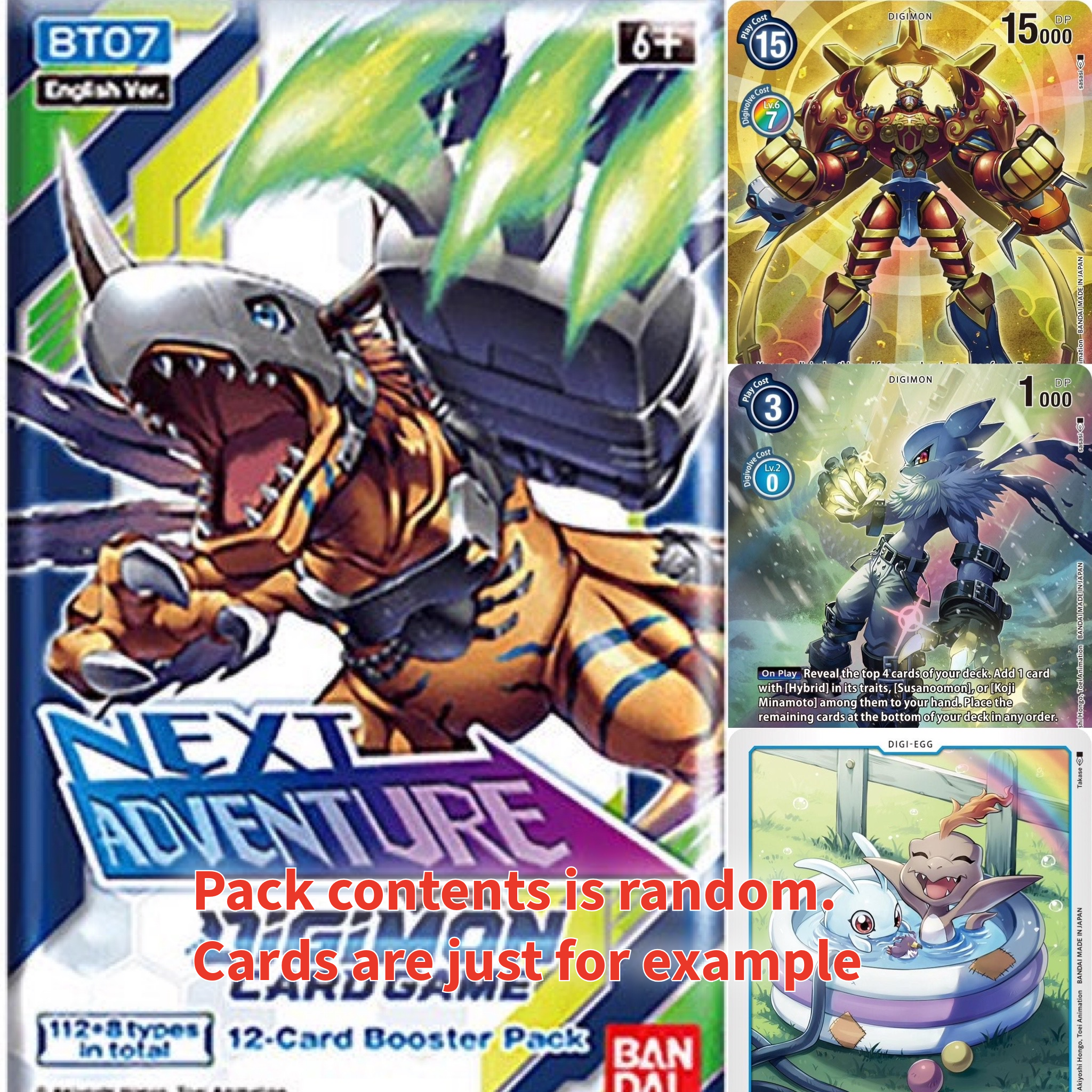 Digimon Next Adventure Booster Pack