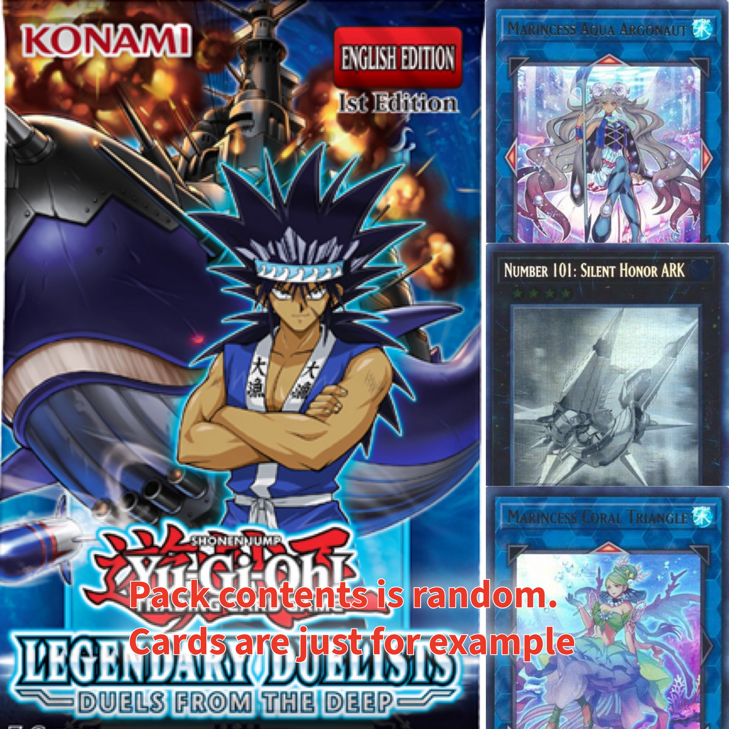 YuGiOh Duels From The Deep Booster Box