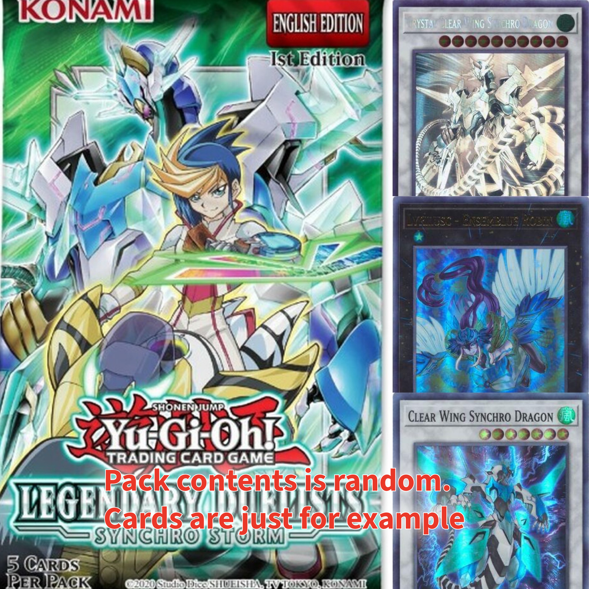 YuGiOh Synchro Storm Booster Pack