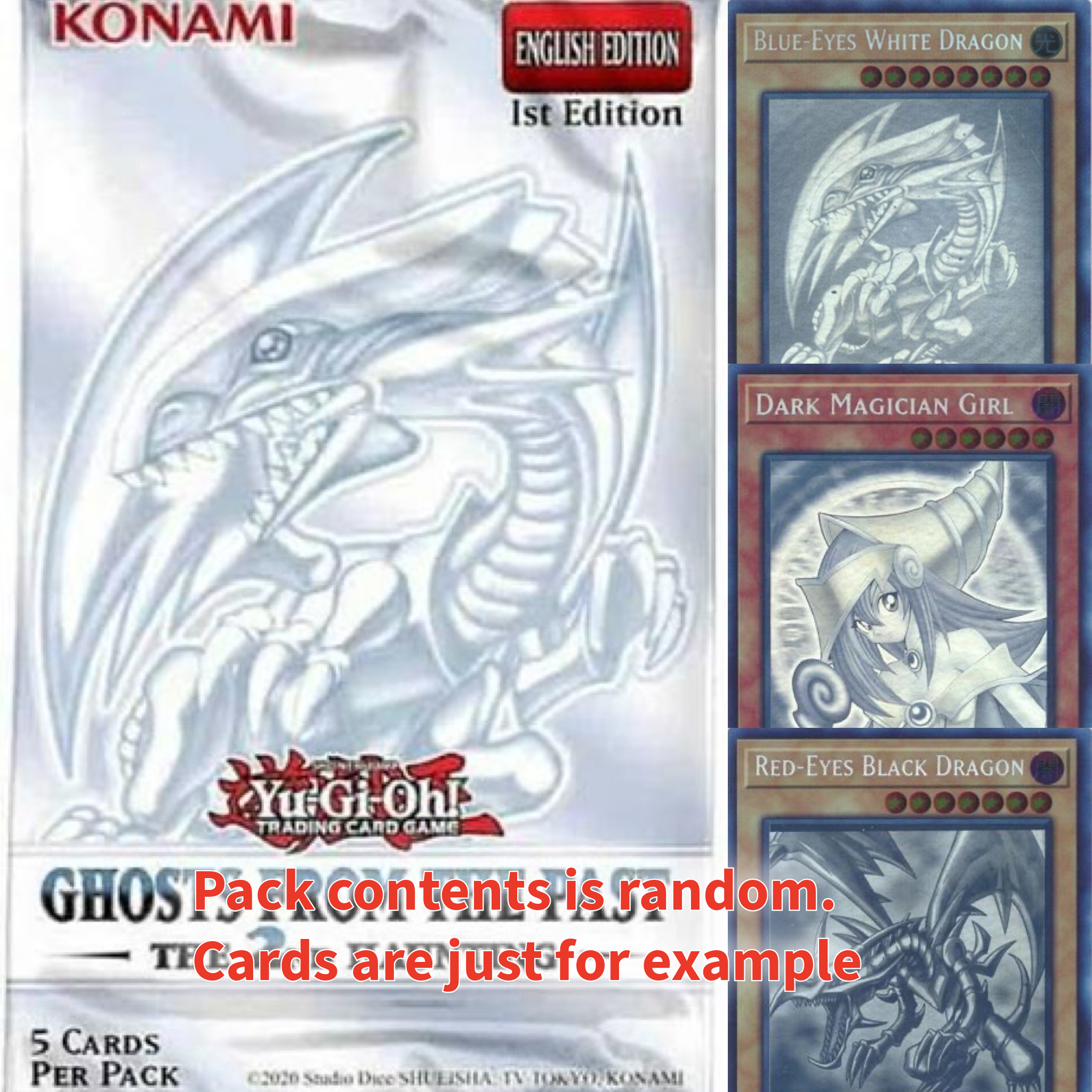 Yu-Gi-Oh Ghost Of The Past #2 Booster Pack