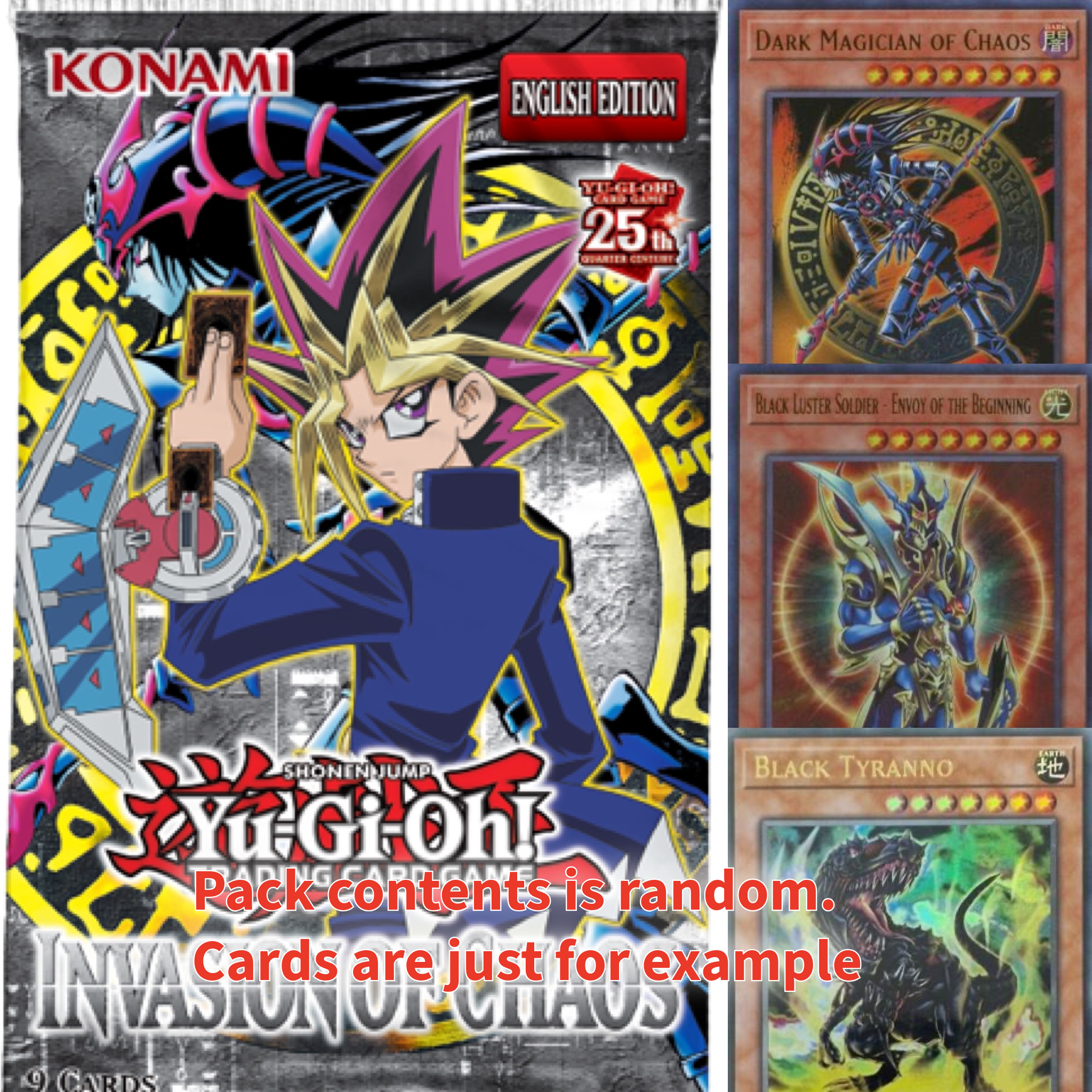 Yu-Gi-Oh Invasion Of Chaos Booster Pack