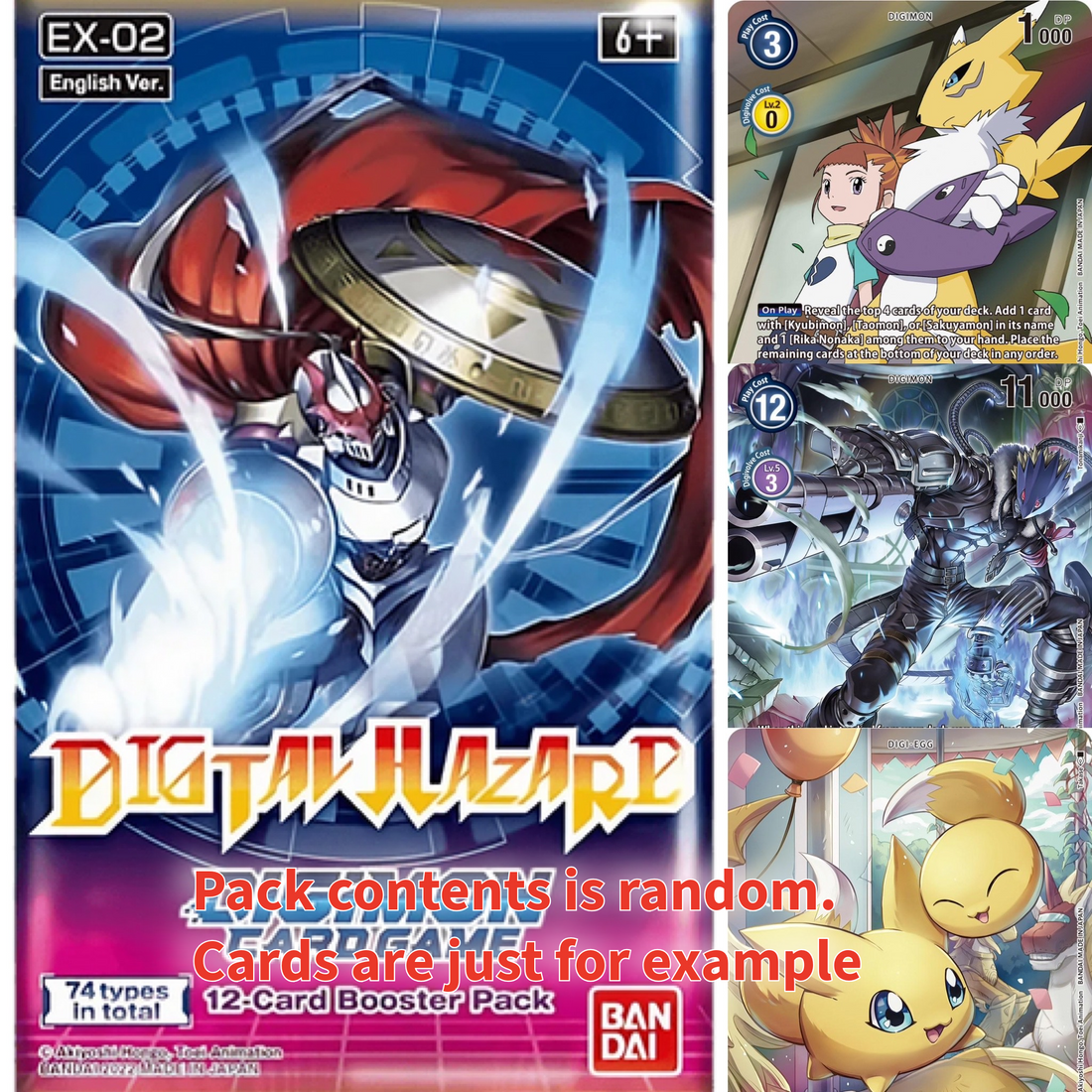 Digimon Digital Hazard Booster Pack