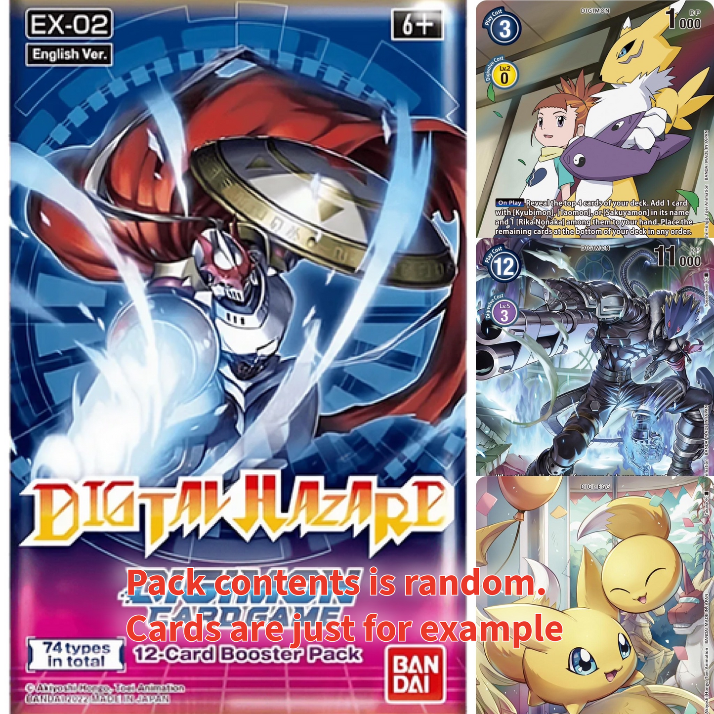 Digimon Digital Hazard Booster Pack