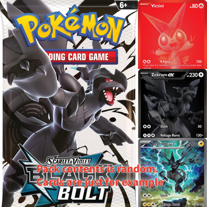 Black Bolt Booster Pack