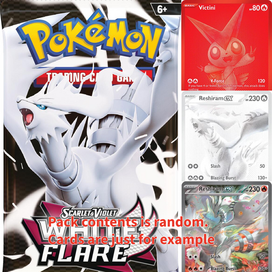 White Flare Booster Pack