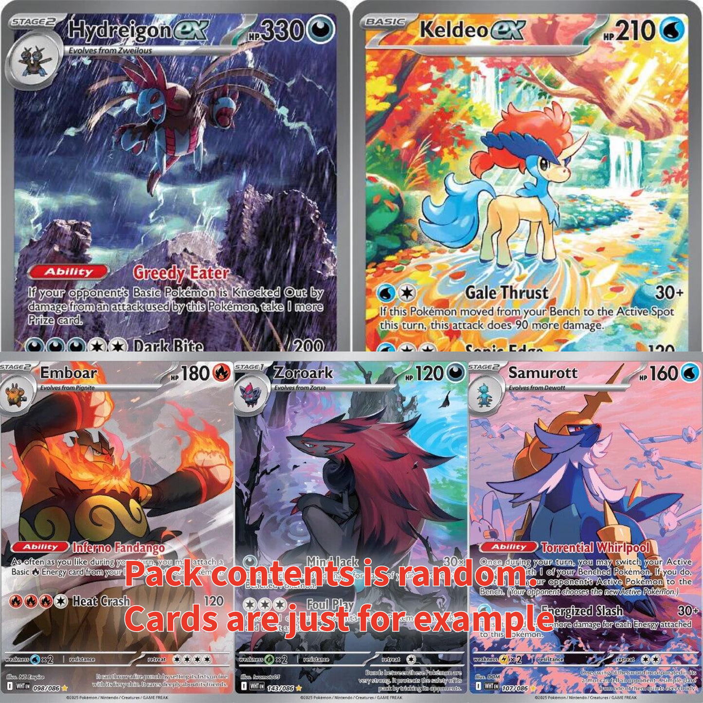 White Flare Booster Pack