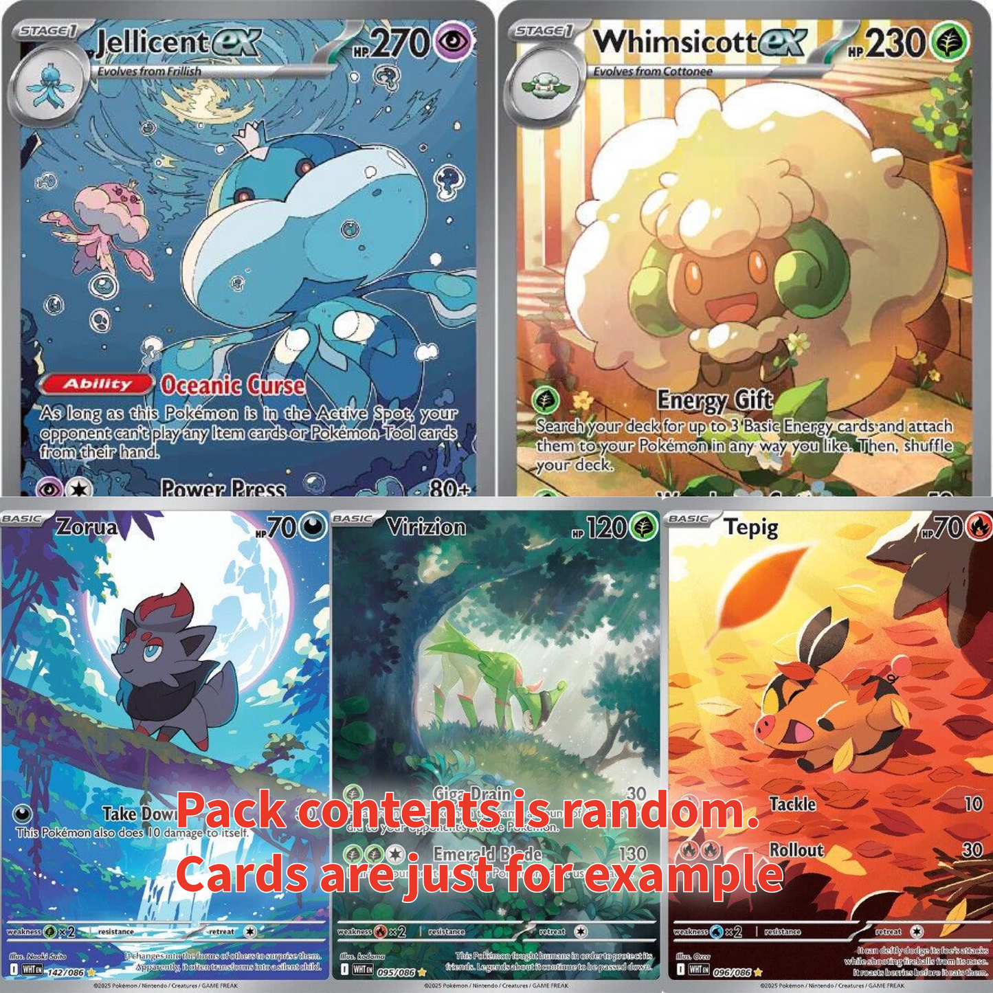 White Flare Booster Pack