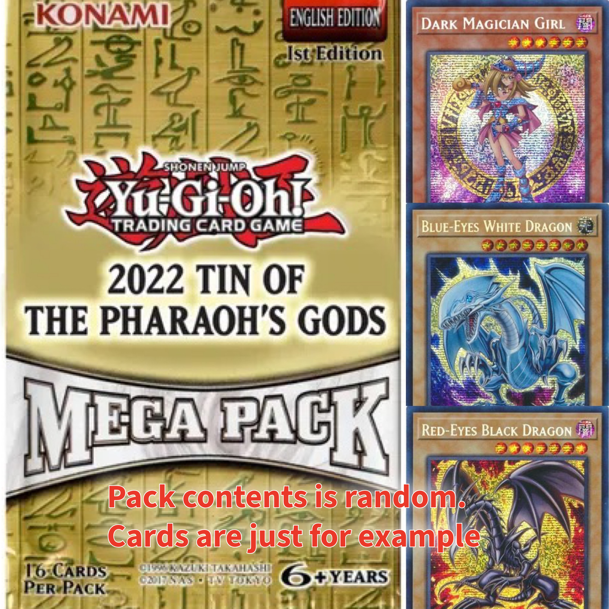 YuGiOh Pharaohs God Mega Pack Pack 2022