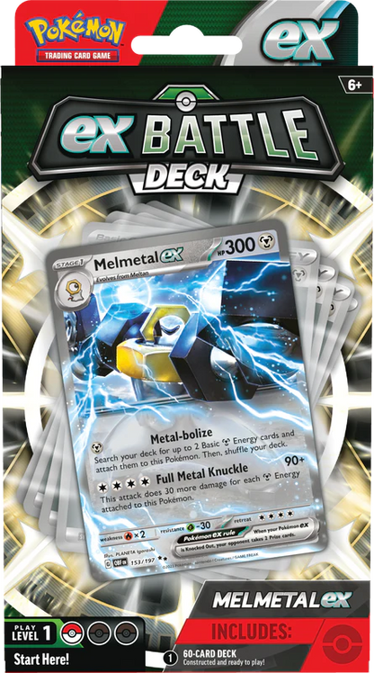Melmetal/Houndoom Ex Battle Deck