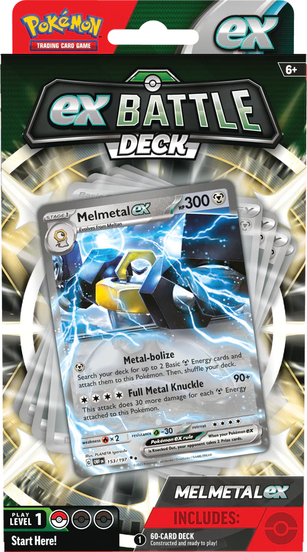 Melmetal/Houndoom Ex Battle Deck