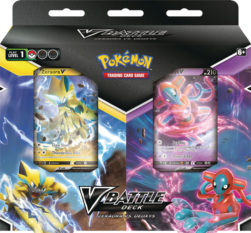 V Battle Deck Deoxys Vs Zeraora Bundle