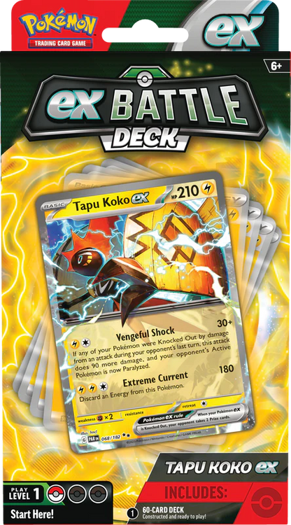 Tapu Koko/Iron Leaves Ex League Battle Deck