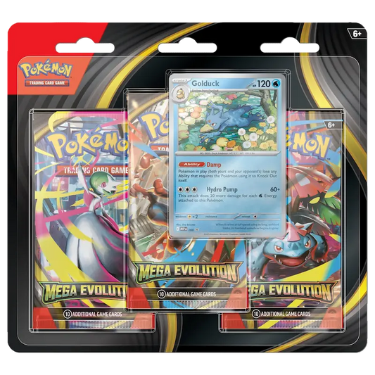 Mega Evolution Three Pack Blister