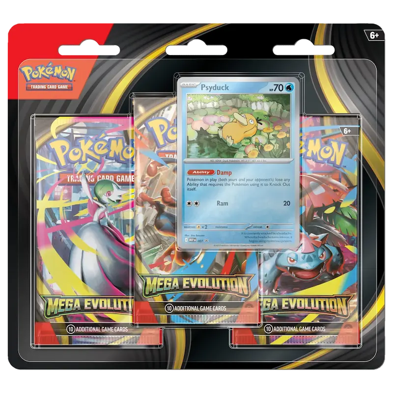 Mega Evolution Three Pack Blister