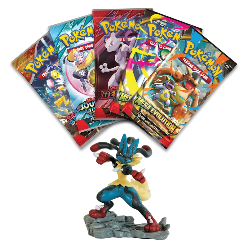 Mega Evolution Lucario Figure Collection