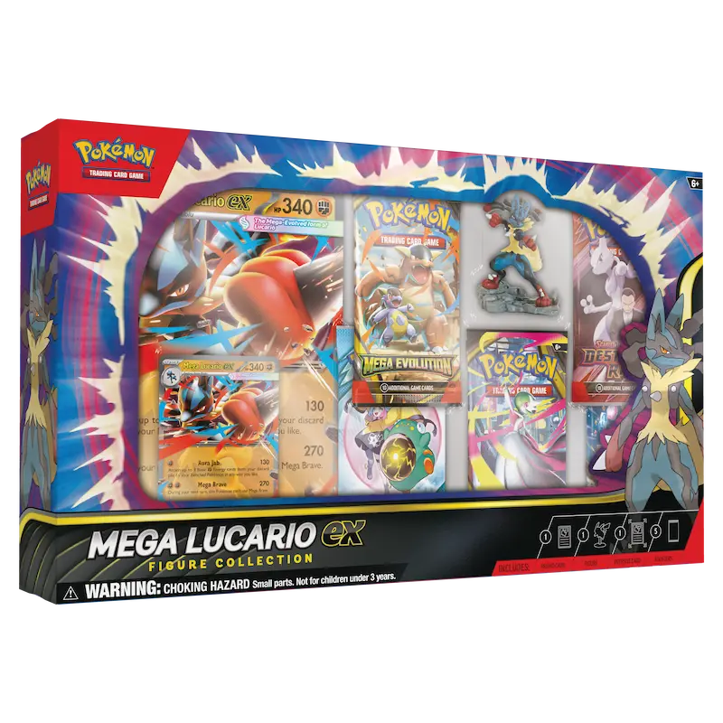 Mega Evolution Lucario Figure Collection