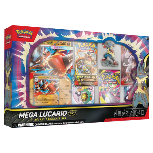 Mega Evolution Lucario Figure Collection
