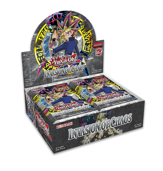 Yu-Gi-Oh Invasion Of Chaos Booster Box