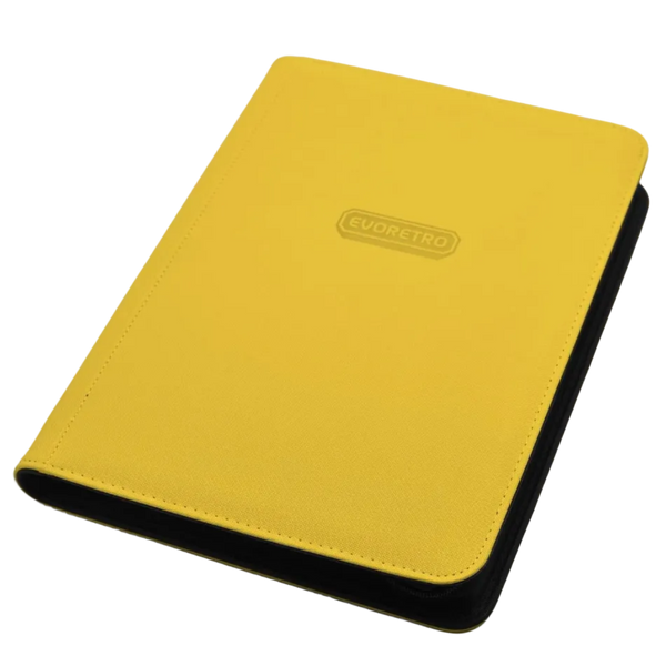 Evo Retro Trading Card Binder - YELLOW