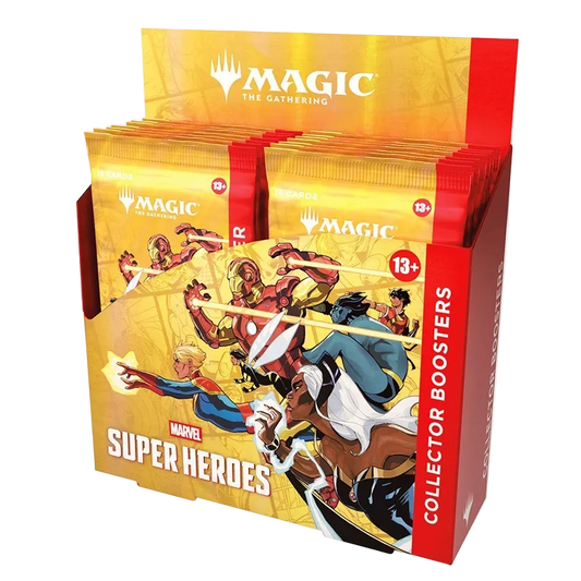 Magic The Gathering Marvel Super Heroes Collectors Booster Box